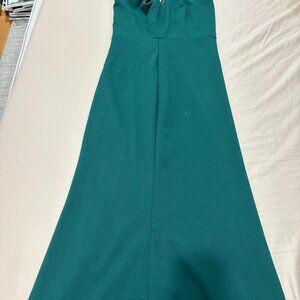 Lulus Wedding Formal Gown Off the Shoulder Dress